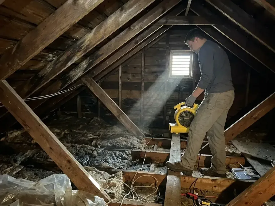 attic-water-damage-drying-proc-007 — frequently asked questions, Emergency Water Extraction & 24/7 Flood Response in Mahanoy…